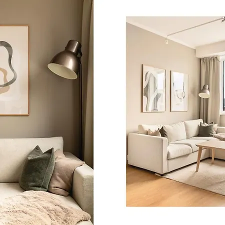 Lys Og Innbydende I Sandviken Апартаменты *