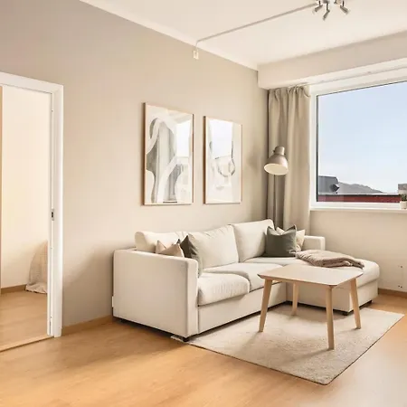 Апартаменты Lys Og Innbydende I Sandviken